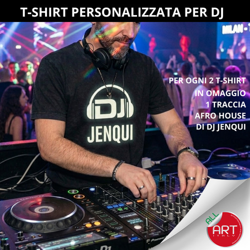 Shirt personalizzata per dj - t-shirt,